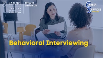 Behavioral Interviewing 