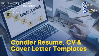 Candler Resume, CV and Cover Letter Templates